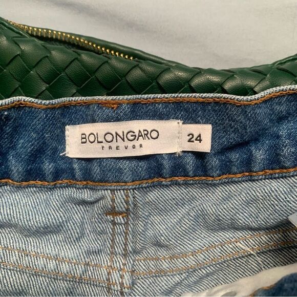 Bolongaro Trevor Denim High Rise shorts size 24 - Picture 2 of 7